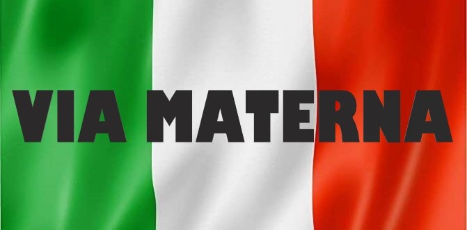 Ciudadanía italiana jure sanguinis via materna