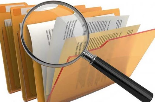 lawyer searching for apostille documents