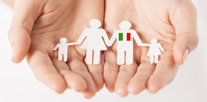 reagrupamento familiar com cidadão italiano
